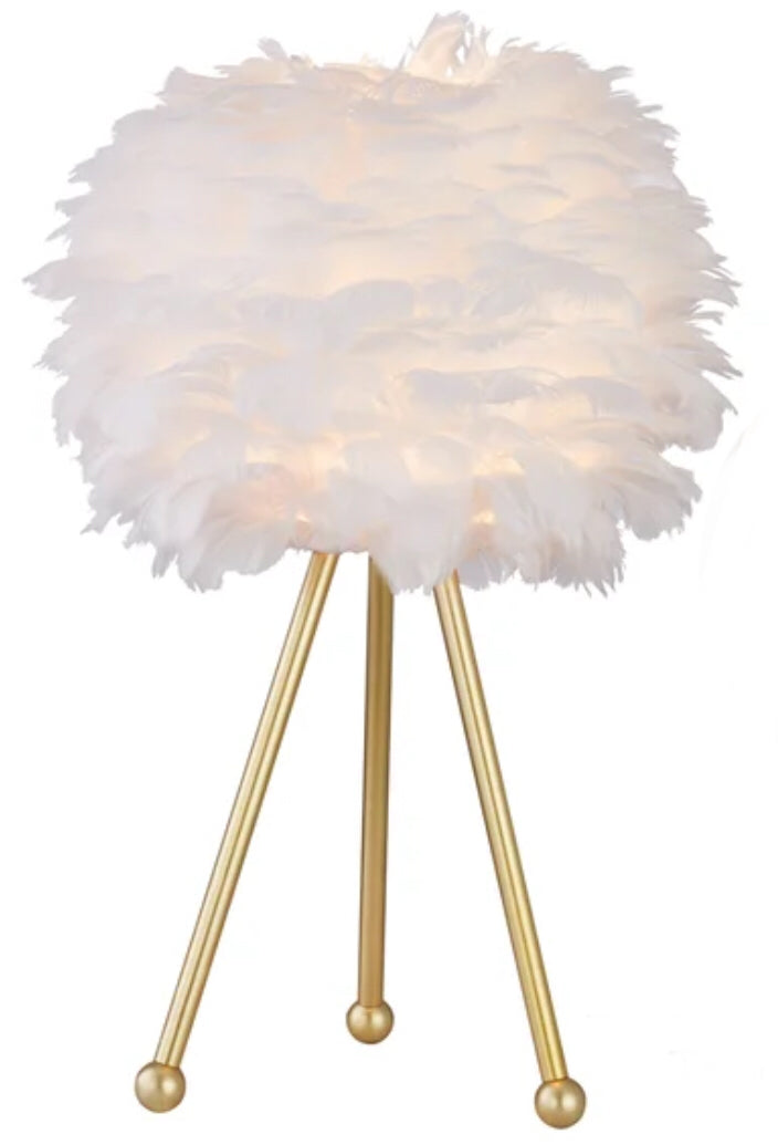 Lola Feather Lamp