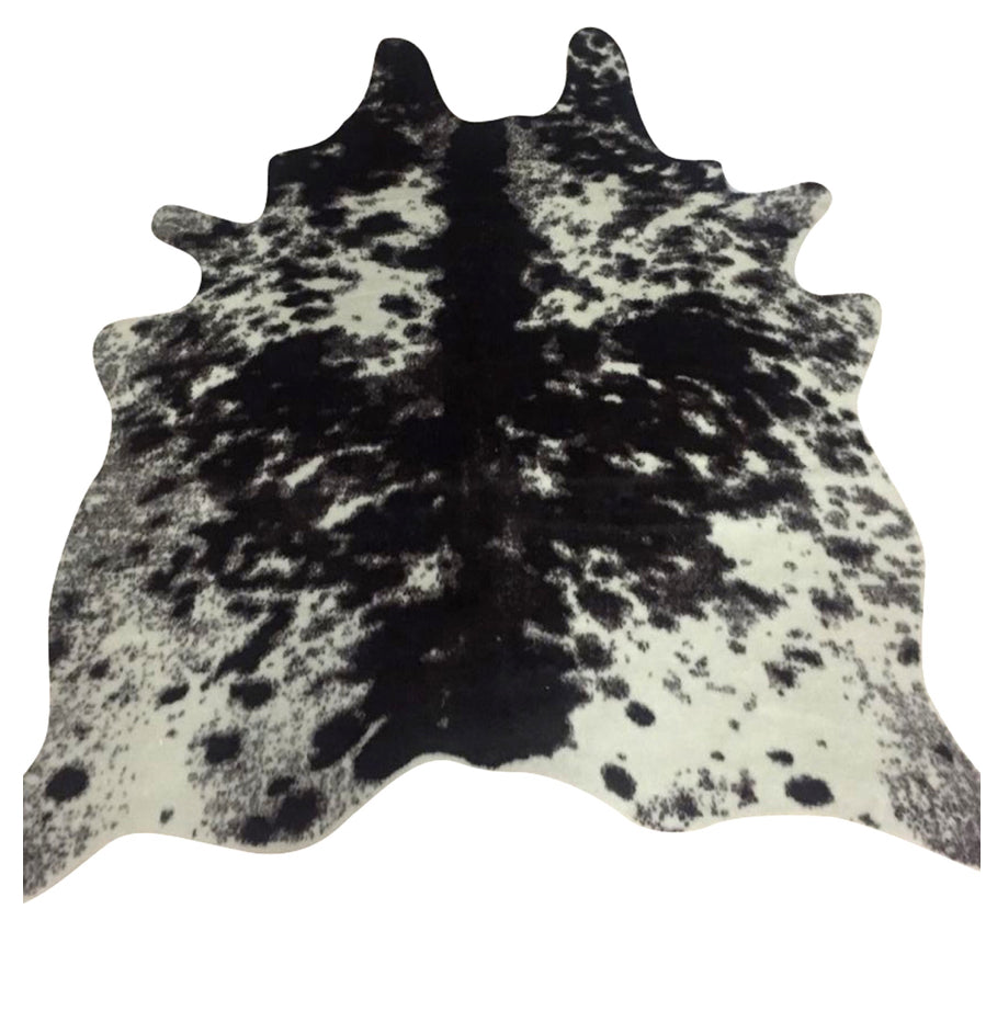 Rustic Faux Cowhide Rug