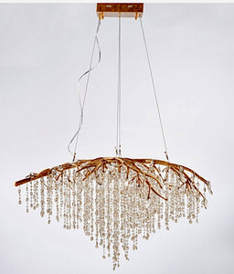 Gold Branch Chandelier